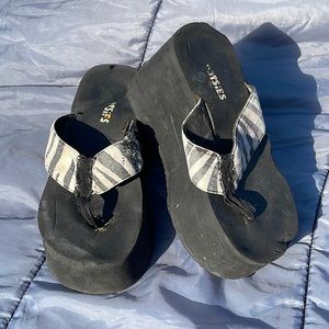 Vintage Footies Sandals